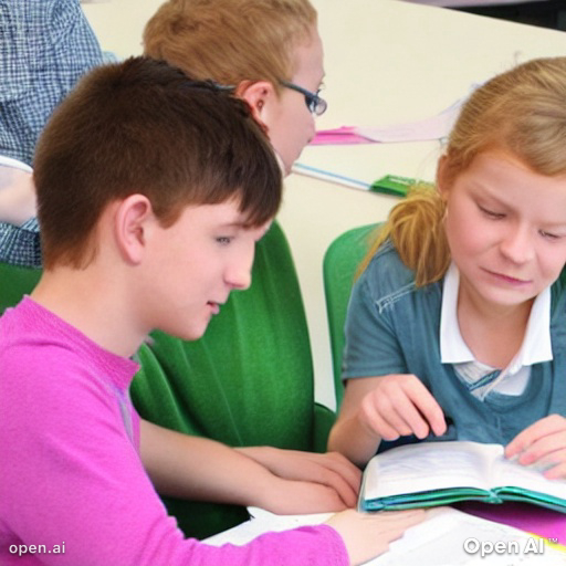 Beispiel-Foto mit Kindern in einer Schule in Paphos