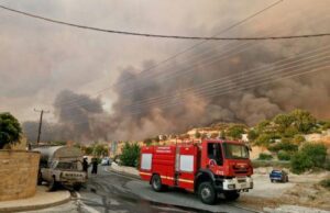 Inferno in den Bergen: Der Großbrand von Limassol erschüttert Zypern